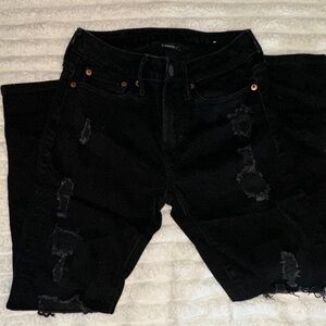 American Eagle Distressed Black Men’s Jeans